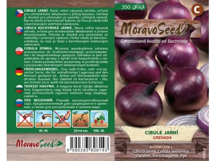 cibule cervena grenada moravoseed