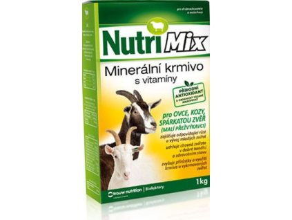 nutrimix pro ovce kozy sparkatou zver doplnkove mineralne vitaminove krmivo 1 kg