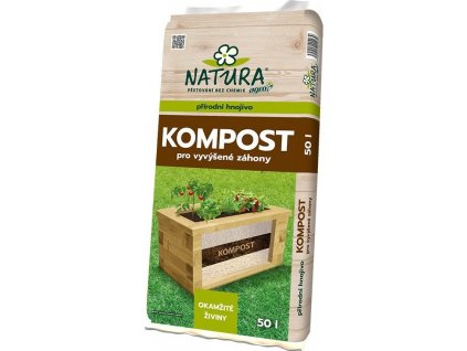 NATURA Kompost pro vyvýšené záhony 50 l