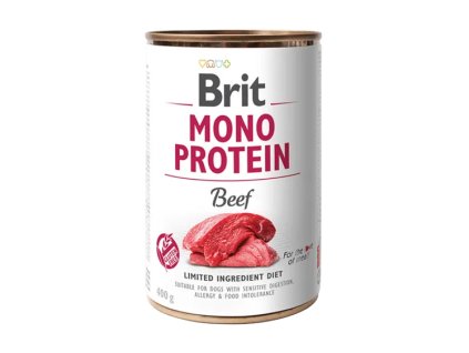 konzerva brit mono protein beef 400g