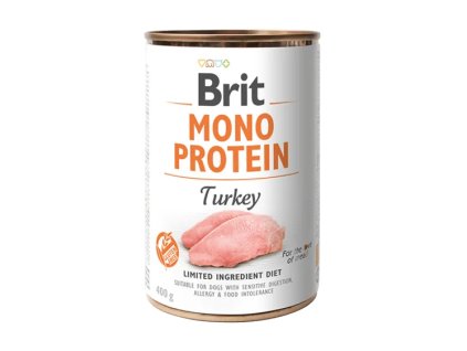 konzerva brit mono protein turkey 400g