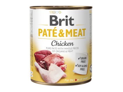 brit pate meat chicken 800g