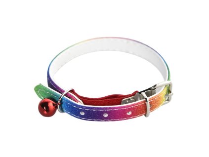 obojek s cervenou rolnickou pro kocku