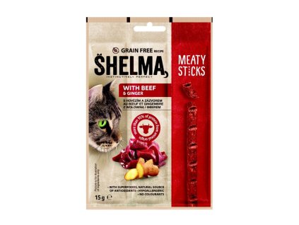 shelma snack GF kocka masove tycinky hovezi 15g
