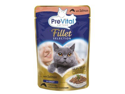 prevital fillet losos kapsa 85g