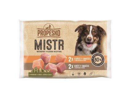 propesko dog mistr kure kruta 4x85g