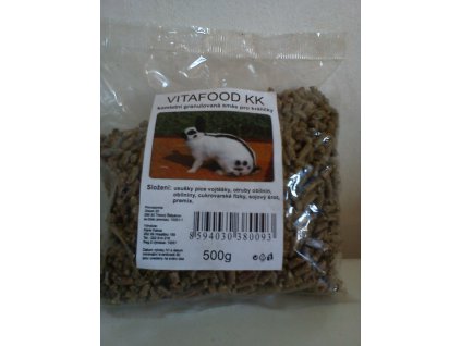 Krmná směs pro zakrslé králíky 500 g