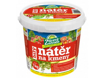 Zdravá zahrada Nátěr na kmeny bílý 1 kg