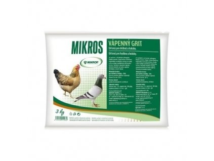 Vápenný grit 3 kg