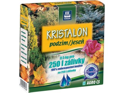 kristalon podzim