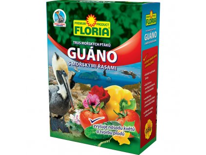 FLORIA Guáno s mořskými řasami 0,8 kg
