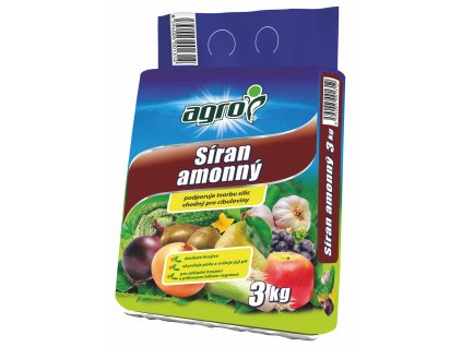000322 AGRO Siran amonny 3kg 8594005001312