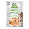 brit care cat kitten fillets in gravy choice chicken 85g