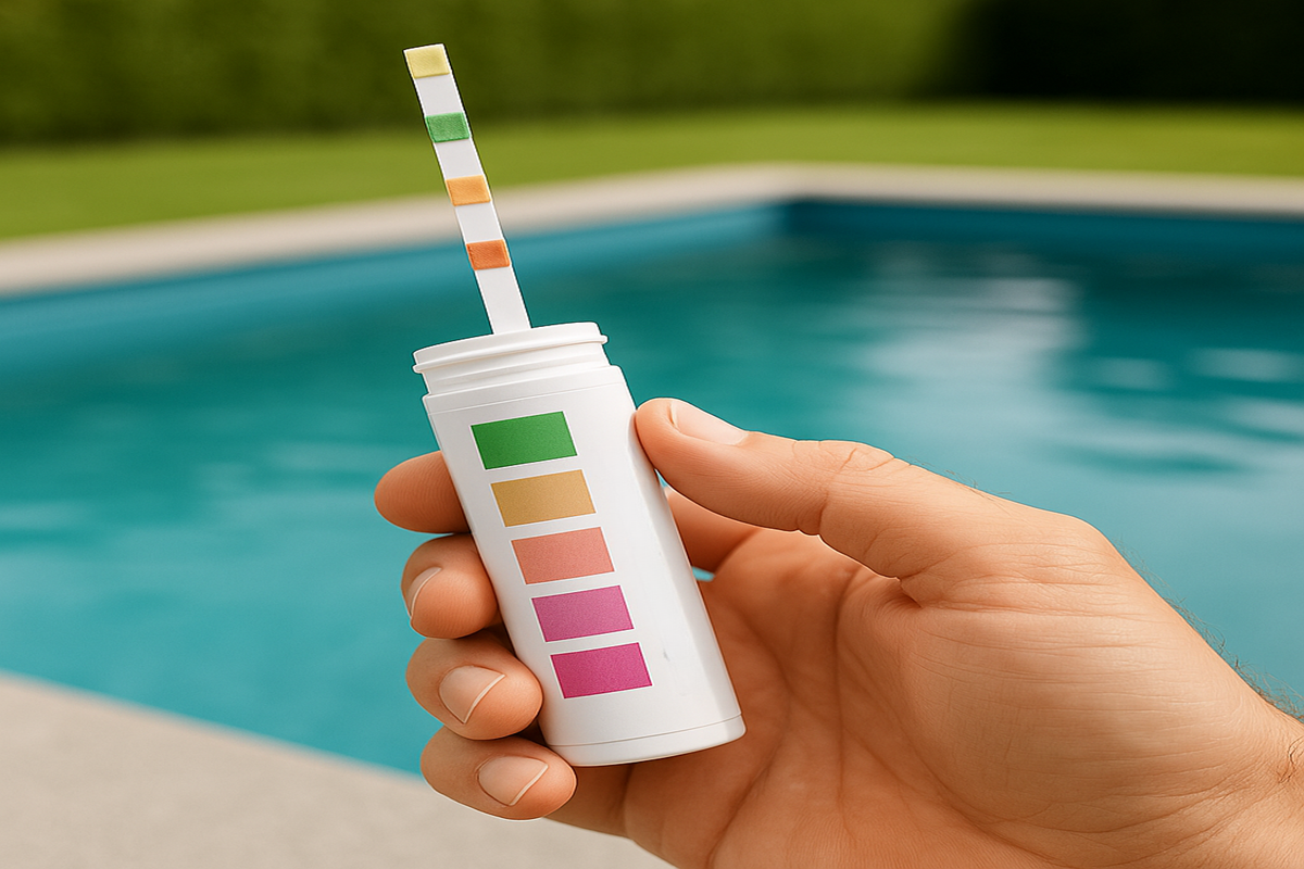 Jak snížit pH v bazénu?