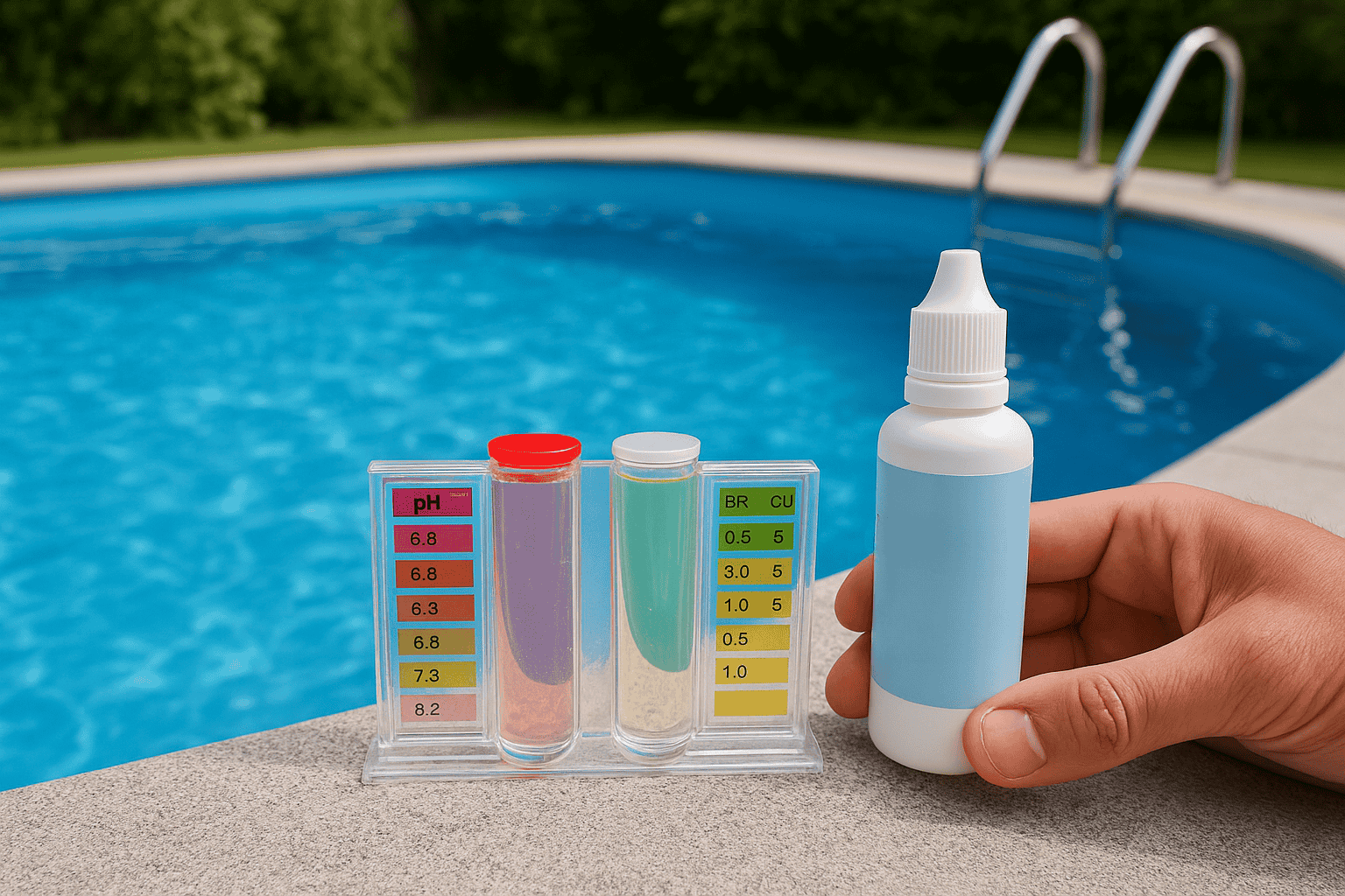 Jak vyčistit vodu v bazénu