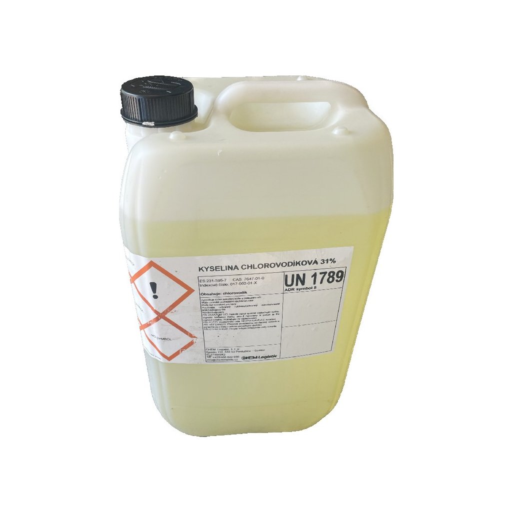 Hydrochloric hydrochloric acid (HCL) 20l