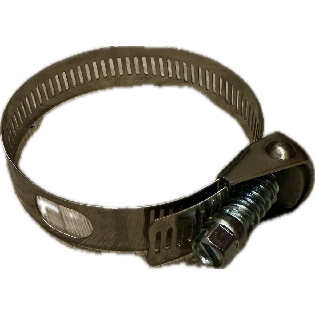 Pipe clamp for injection fitting – Pentair Rainbow 300-C hose-type chlorinator