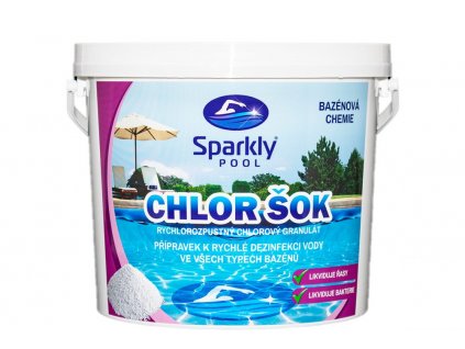 sparkly chlor šok 3kg