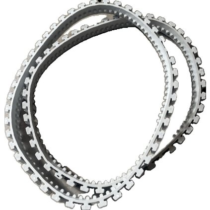 Replacement drive belts (2pcs) for Dolphin D2001 - OLDER TYPE with lugs