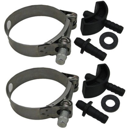 Grommets and pipe clips for Astralpool hose chlorinator