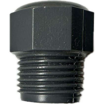 PVC cap 1/4" external - external thread