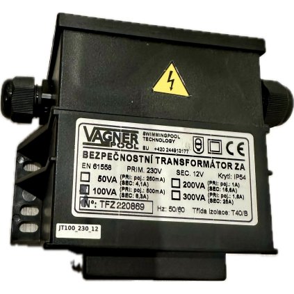 Transformer for LED pool lights without cable 100W / 230 V/12 V