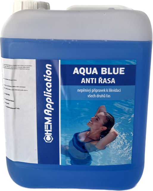 Anti řasa 5l - protiřasový prostředek, Aqua Blue