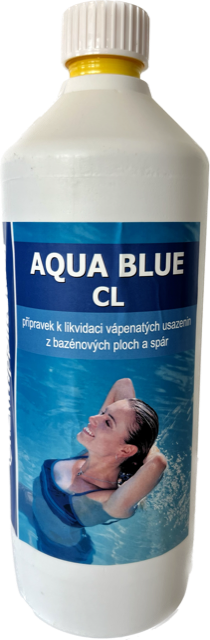 Čistič vápenatých usazenin v bazénu 1l- Aqua Blue CL