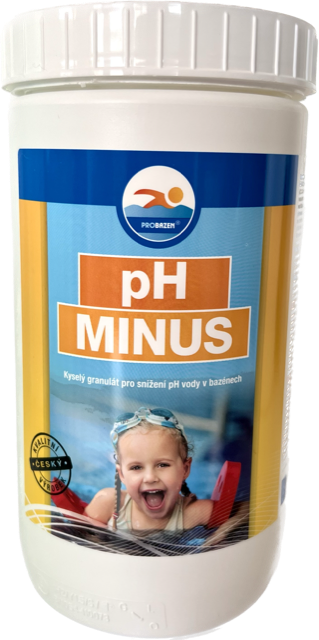 PH mínus 1,5kg  - snížení pH v bazénu - ph-, PROBAZEN