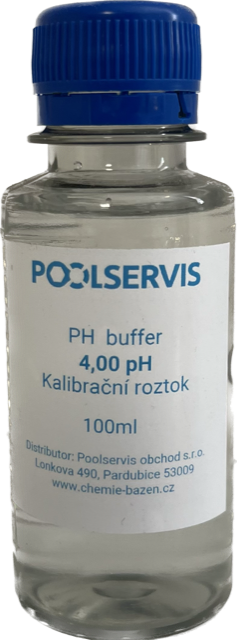 Kalibrační roztok pH 4,00 - univerzal (Vagnerpool, Aseko, Astralpool atp.)