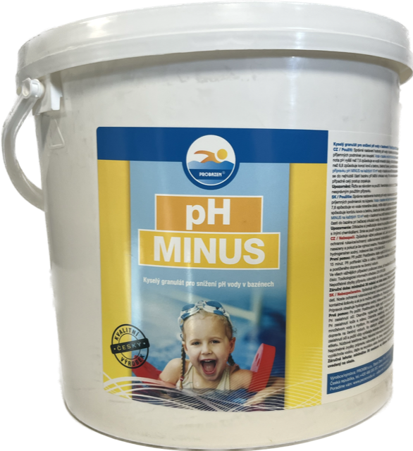 PH mínus 5kg  - snížení pH v bazénu - ph-, PROBAZEN