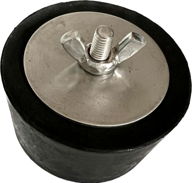 Vagnerpool Gumov&aacute; čern&aacute; z&aacute;tka trysky - &uacute;z&aacute;věr pro zazimov&aacute;n&iacute;  1 1/2" (4,2cm)