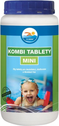 Probazen Kombi tablety MINI 1,2 kg (po 20g) - do vířívky - MALÝ PLOVÁK ZDARMA!