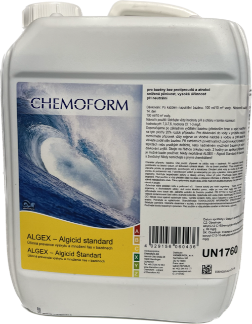 Chemoform Algex 5l - protiřasový prostředek do bazénu