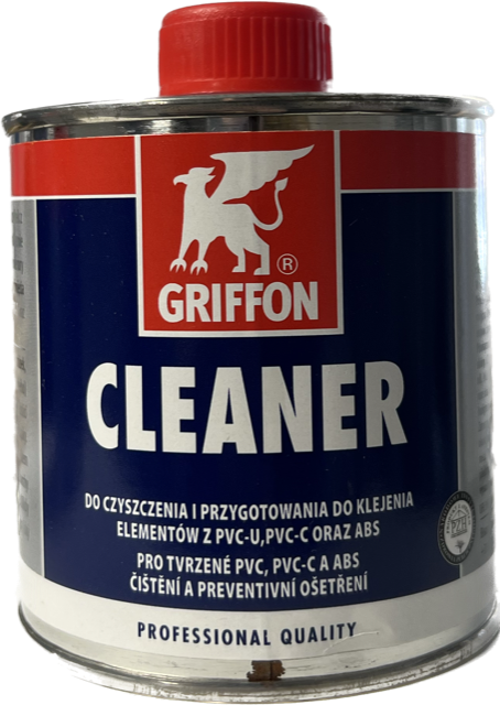 Čistič Griffon 500ml  pro odmaštění PVC spojů