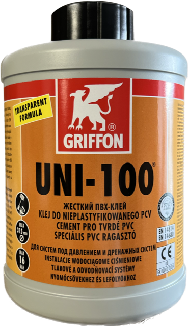 GRIFFON UNI-100 PVC-U lepidlo 1000g