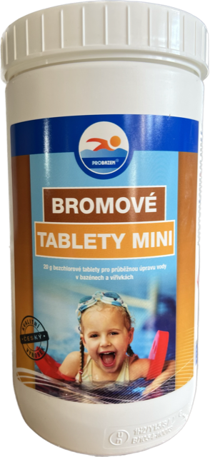 Probazen Bromové tablety 1 kg do bazénu a vířivky