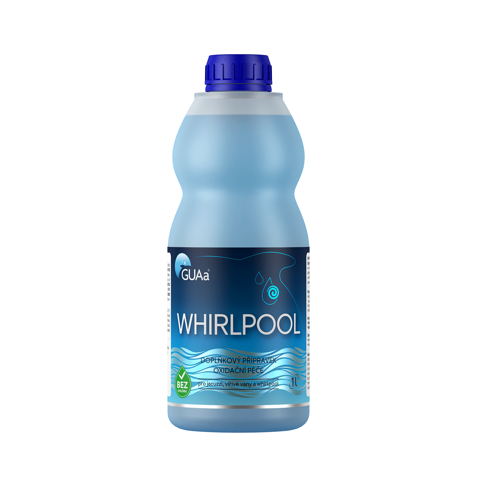 GUAa WHIRLPOOL 1L - bezchlórová chemie pro vířivé vany a koupací sudy