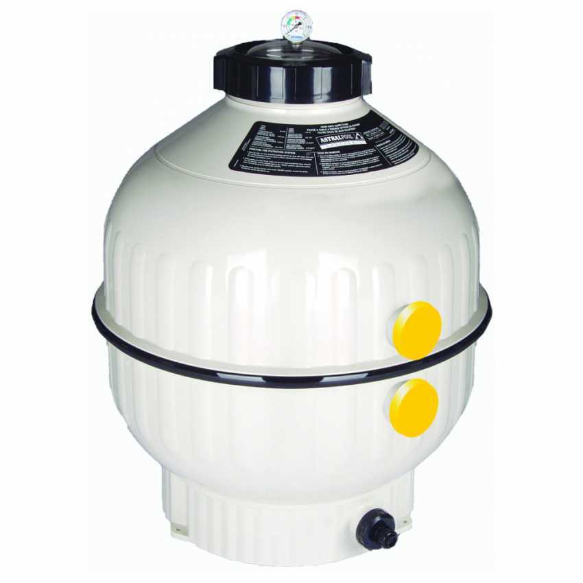 Astralpool Náhradní filtrační nádoba Cantabric 600 mm, boční ventil (14m3/h)