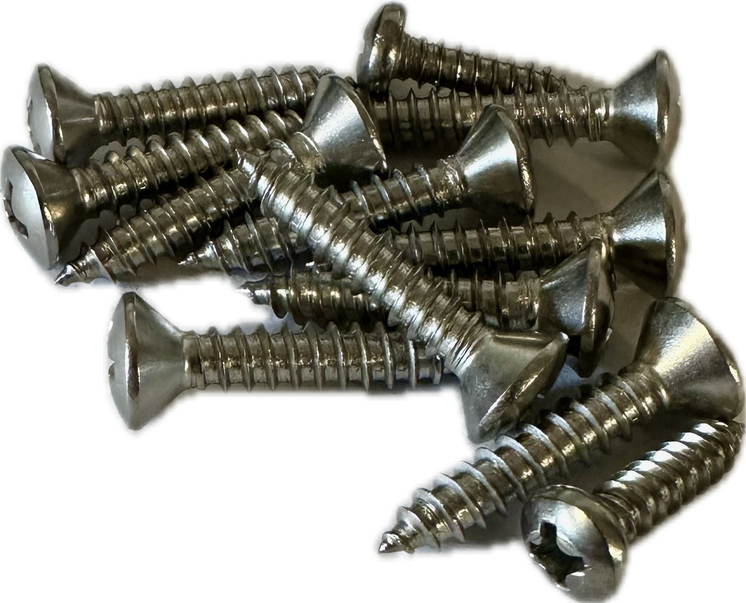 Šrouby nerezové ke skimmeru 15x15 mini (Olympic, Azuro)