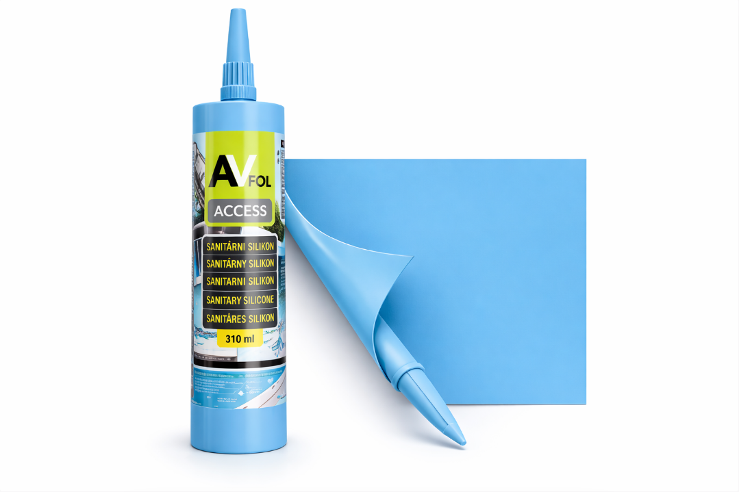 Vagnerpool AVfol Silikon - Modr&yacute;, tuba 310 ml