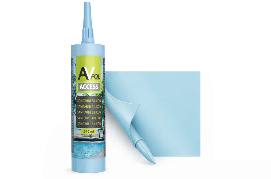 Vagnerpool AVfol Silikon - Azur, světle modr&yacute;,  tuba 310 ml