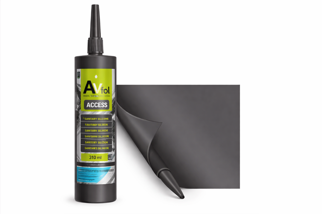 Vagnerpool AVfol Silikon - Antracit, tuba 310 ml