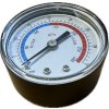 Manometer for pool sand filtration with back thread  1/4"