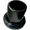 Black 38 mm hose tail with flange – for valve or fitting