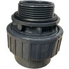 PVC fitting - Fittings 50 x 1 1/2" ext., with o-ring