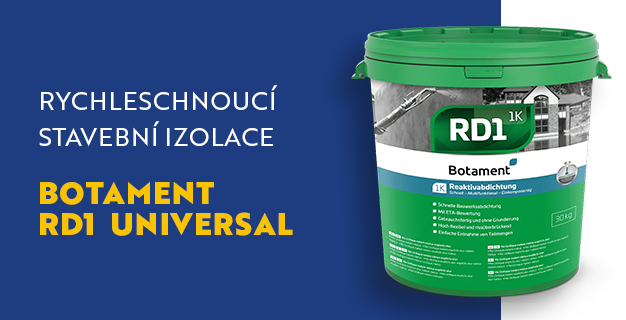 Botament RD 1, hydroizolace pro mnoho použit