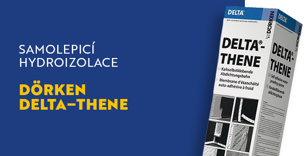 Dörken DELTA - THENE, samolepicí hydroizolace