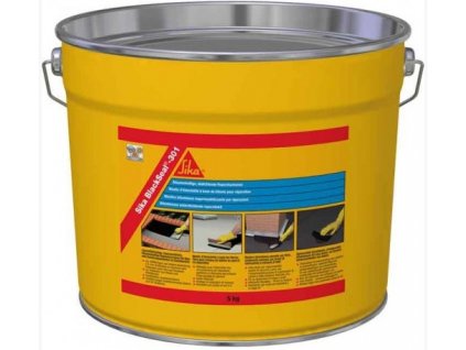 Sika BlackSeal -301 5kg, černá - stěrka pro opravy hydroizolací