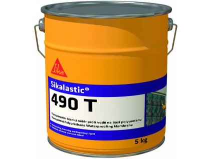 SIKA Sikalastic 490 T - 5 kg, vodotěsný transparentní nátěr na balkóny a terasy